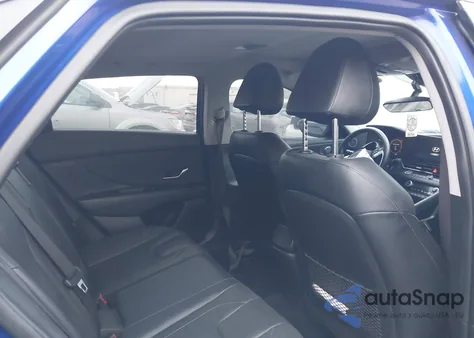 2021 Hyundai Elantra Limited из США, поврежденный, VIN KMHLP4AG0MU130589